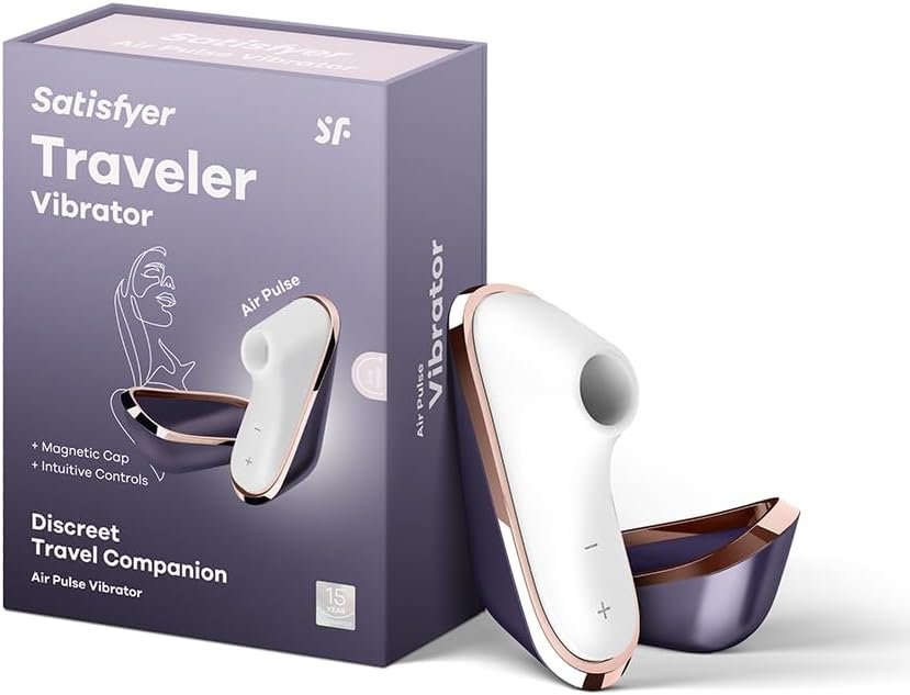 Vibrador compacto y discreto para viaje